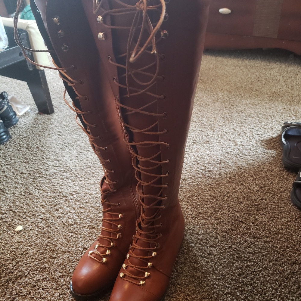 Thigh high boots